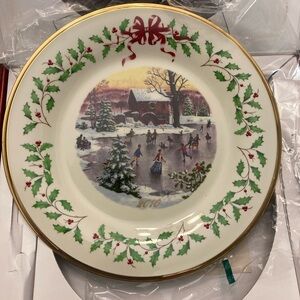 NIB Lenox Annual Holiday Collector China Plate 2010
